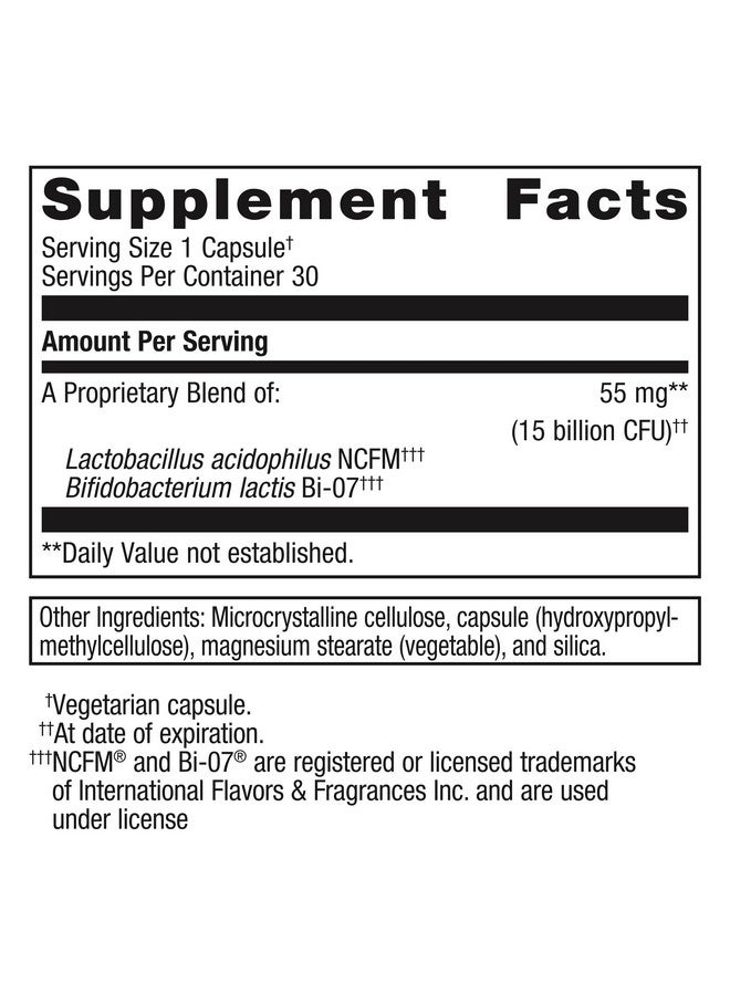Metagenics UltraFlora Balance Probiotic - Daily Gut Health Supplement* - Offers Digestive & Immune System Support* - Vegetarian, Non-GMO & Gluten-Free - 30 Capsules - Image 2