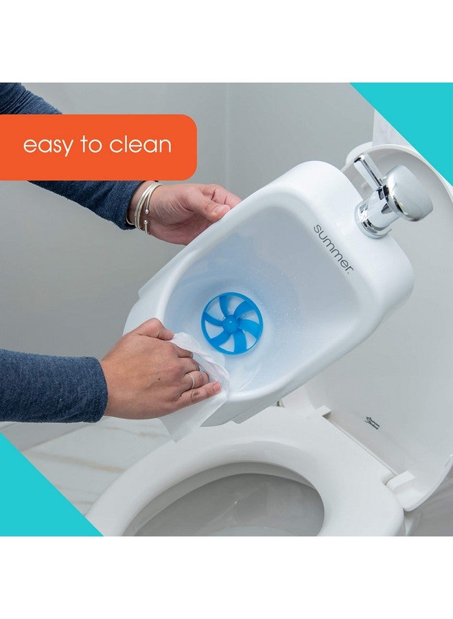 summer infant Summer My Size Urinal, White - Realistic Boy Urinal Potty Training Toilet - Realistic Urinal for Toddlers That Features Flushing Sounds and a Target for Aim Practice - Easily Removable for Emptying - Image 5