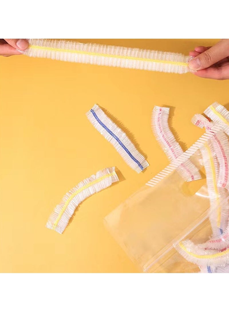 100Pcs 38CM Disposable Food Cover Food Grade Kitchen Storage Elastic Plastic Storage Accessories  - Image 2