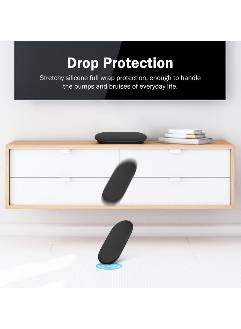 Host Protective Case Suitable for Google TV Streamer 4K Anti Drop Silicone Protective Case (Black) - Image 5