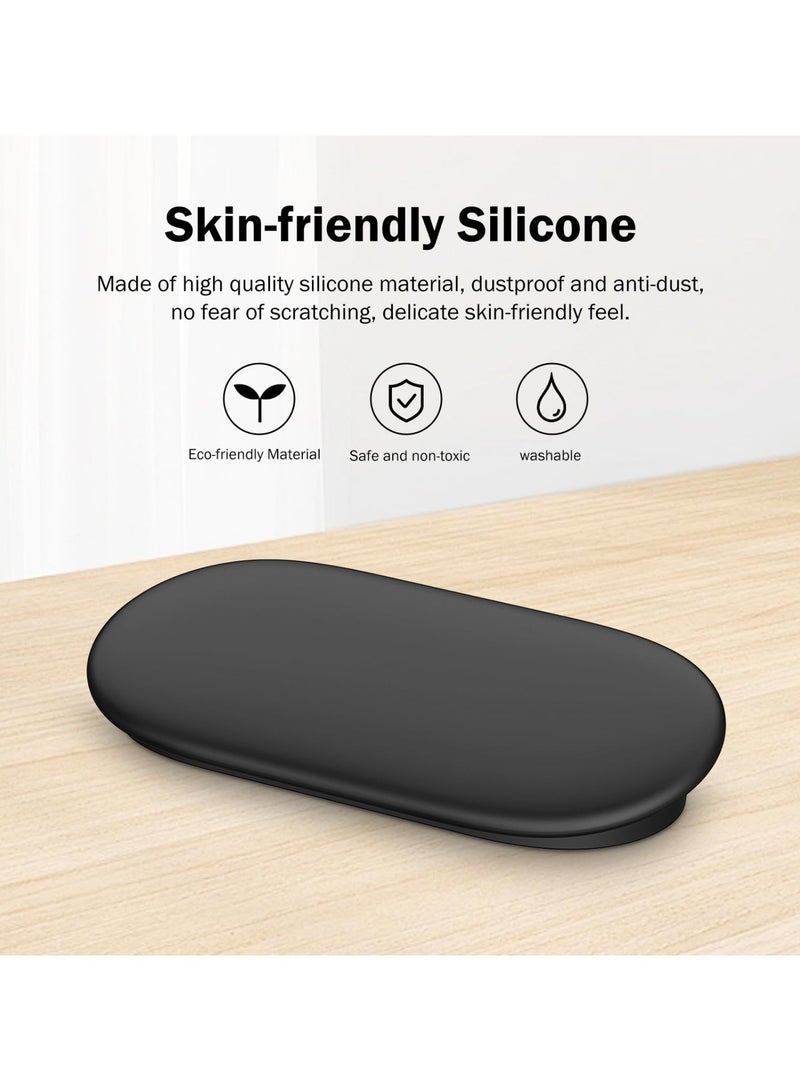 Host Protective Case Suitable for Google TV Streamer 4K Anti Drop Silicone Protective Case (Black) - Image 2
