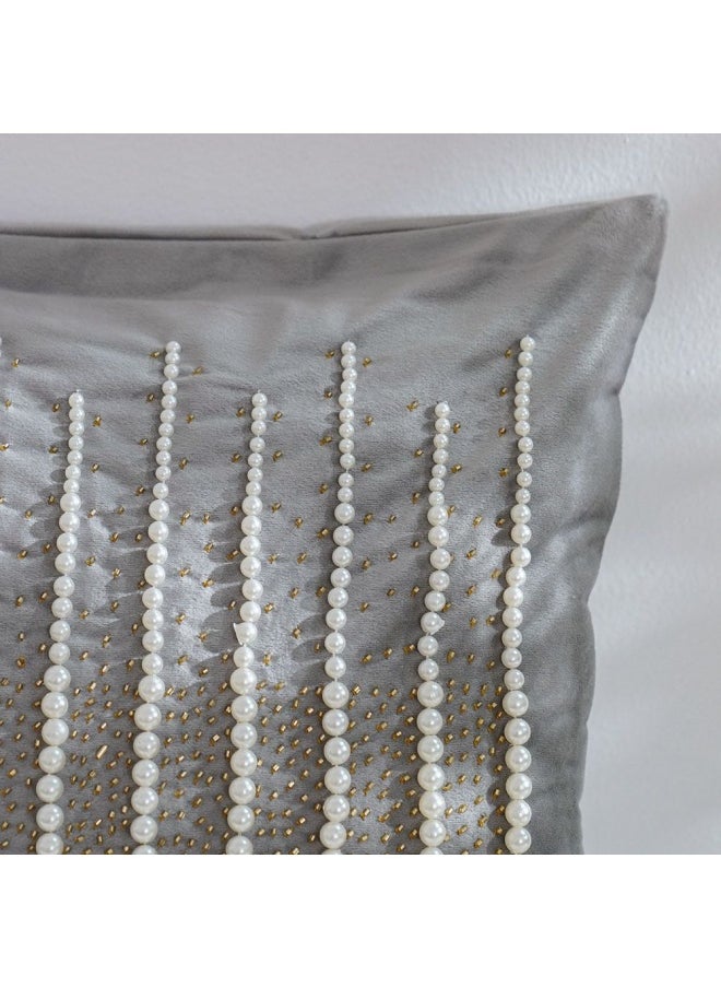 DANUBE HOME Ramadan Beaded Cushion Cover 45x45 CM  - Image 2