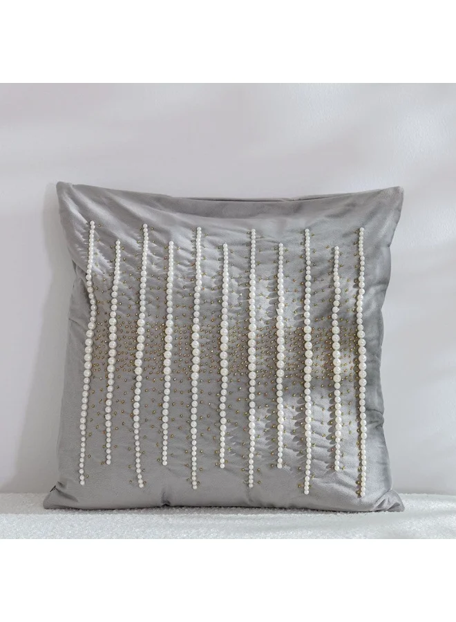 DANUBE HOME Ramadan Beaded Cushion Cover 45x45 CM