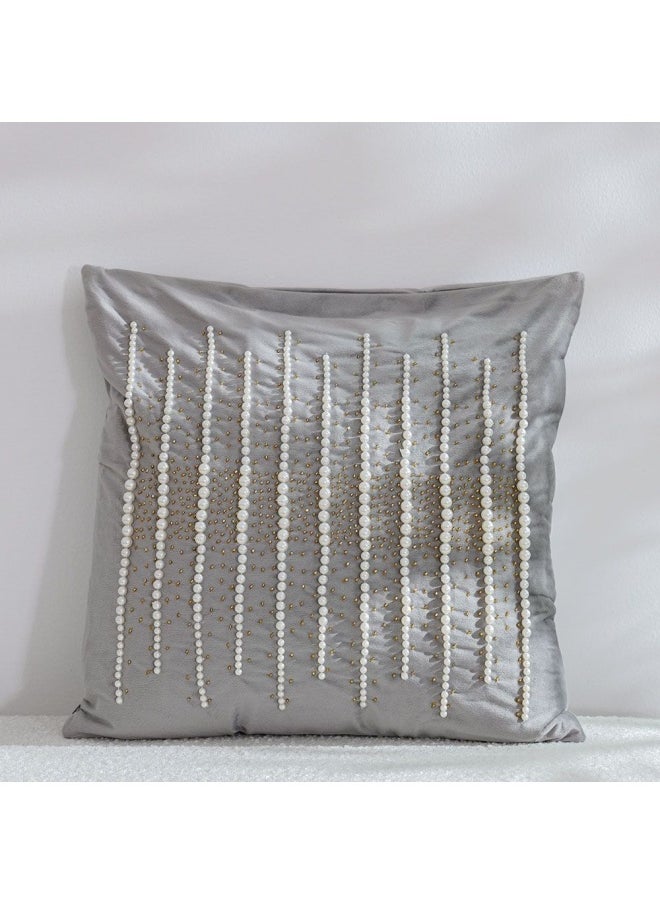 DANUBE HOME Ramadan Beaded Cushion Cover 45x45 CM  - Image 1