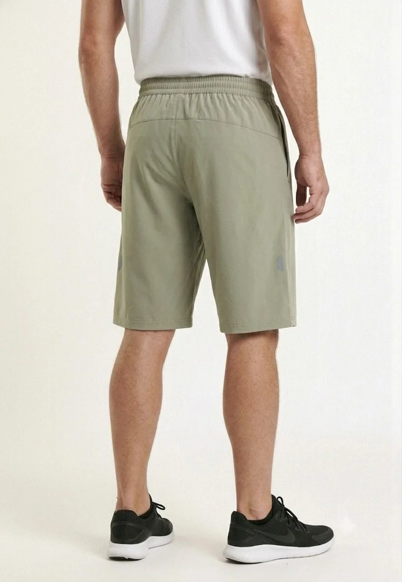 بريما إيس رجالي 3/4 Pants عشاق الجيم بريميوم Olive Green