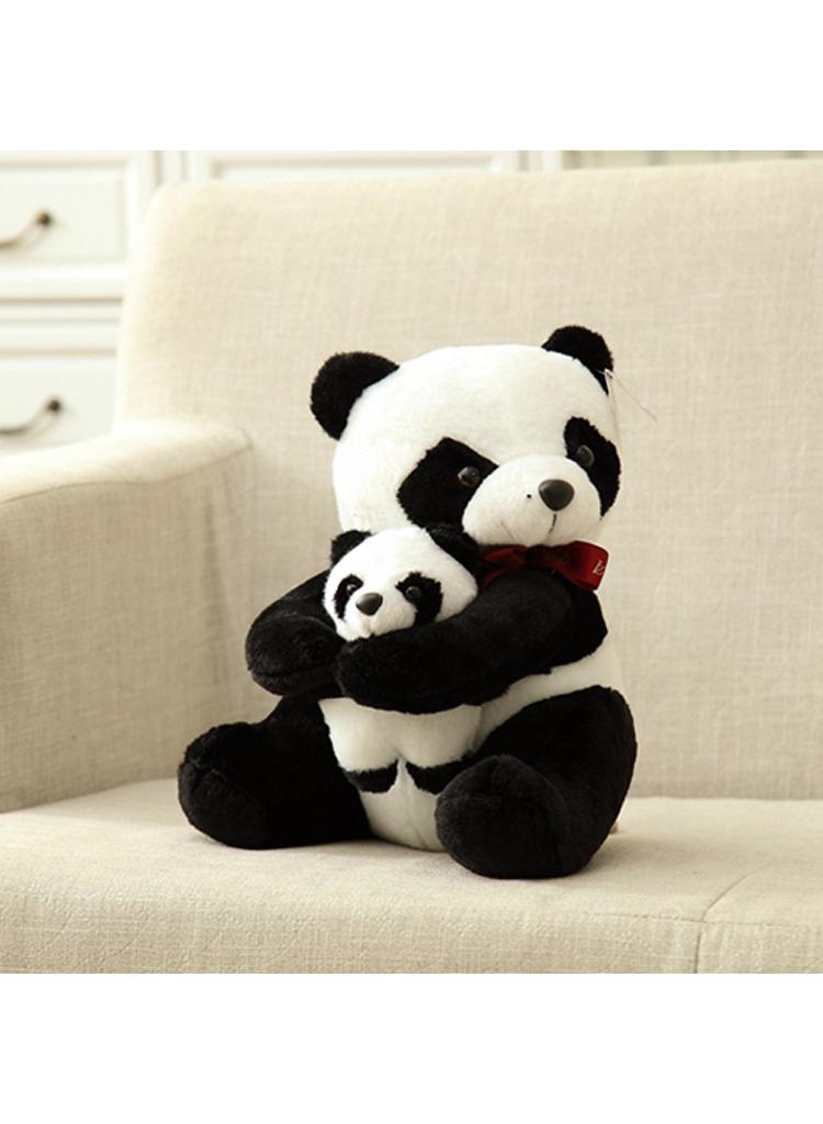 general Giant Panda With Baby Panda Stuffed Plush Toy Multiple Specifications Available Best Birthday Gift For Boys And Girls - Image 1