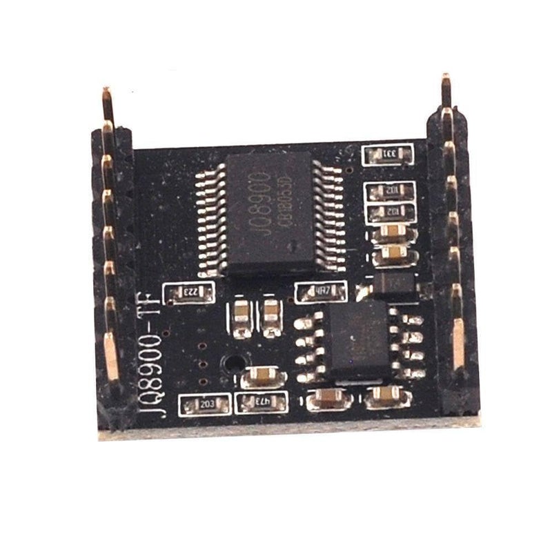JQ8900 Voice Recognition Module Control Chip Sound Synthesis Custom Recording Serial Port Prompter - Image 5