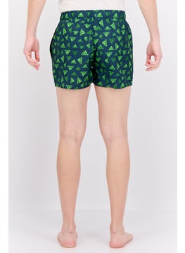 Adidas Men Brand Logo Swimwear Shorts, Navy  - Image 3
