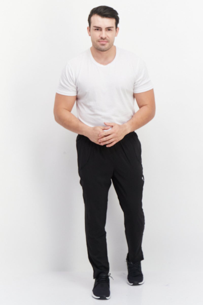 PUMA سروال تدريب رياضي للرجال، أسود - Image 3