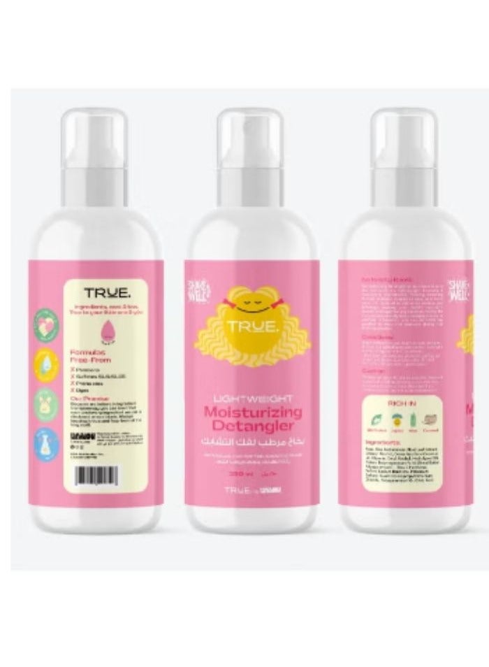 True by Lanalou True Lightweight Moisturizing Detangler | 250ml - Image 2