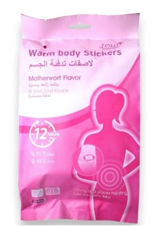 Joud Warm Body Stickers mothwrwort flavor persistent fever 10 pcs 