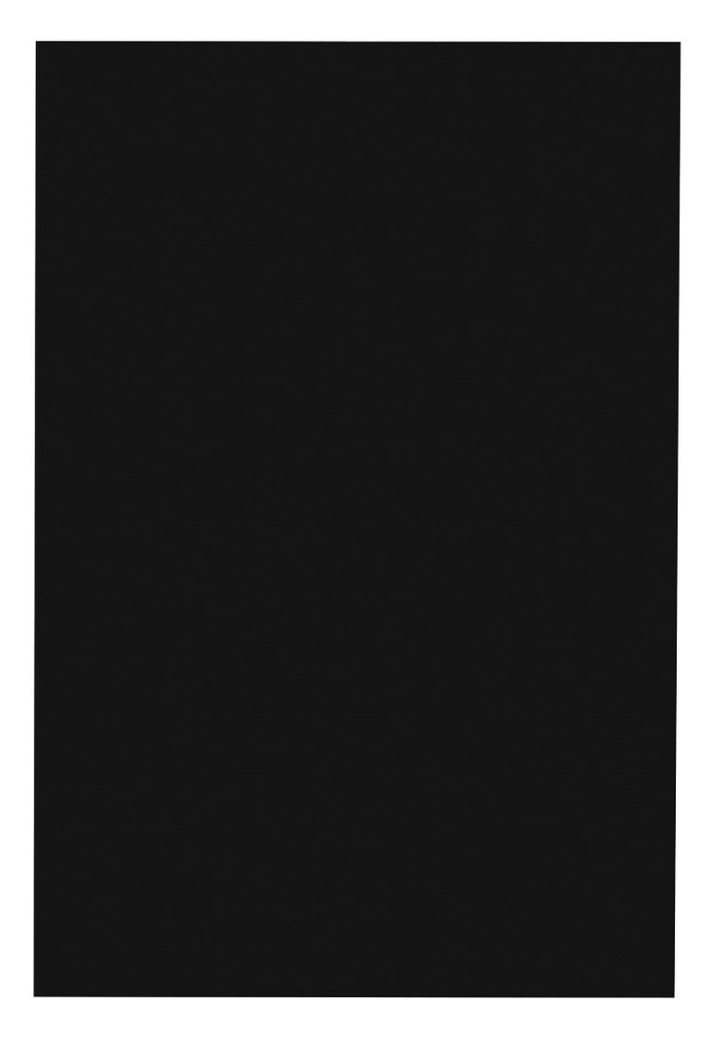 School Smart - 85535 Folding Bristol Tagboard, 12 x 18 Inches, Black, Pack of 100 - Image 1
