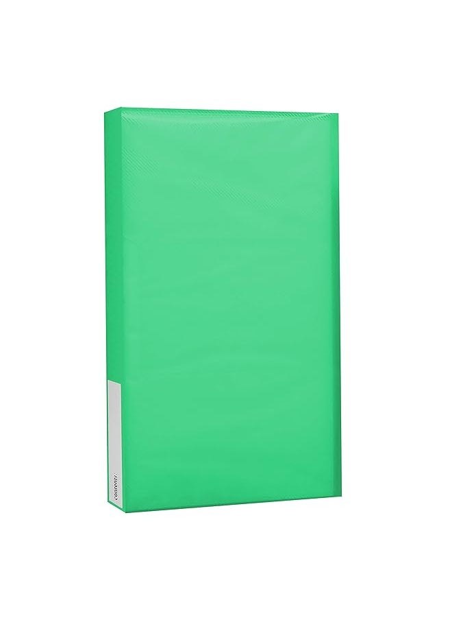 ألبومات صور بايونير - ألبوم صور Cf 3 144 Pocket Cover من البولي لتوفير المساحة باللون الأخضر - Image 1