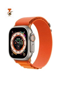 Loop Sport Nylon Watch Band Strap for Apple Watch Ultra 49mm/45mm/44mm/42mm Alpine Loop Orange