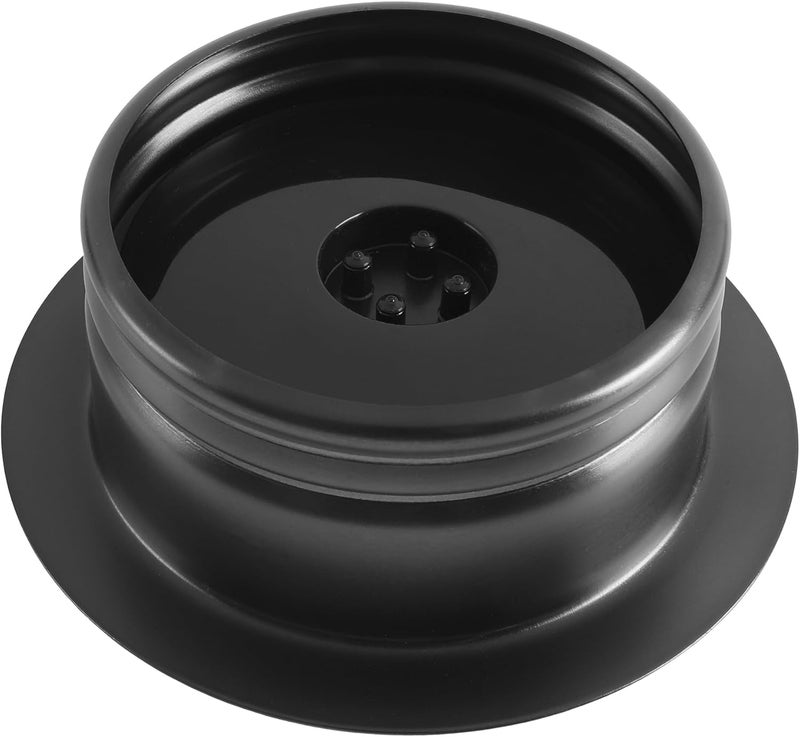 LQS Kitchen Sink Garbage Disposal Flange and Sink Stopper, fit 3-1/2 Inch Standard Sink Drain Hole Color Black - Image 3