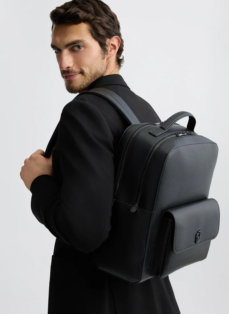 Liu Jo Black mens backpack