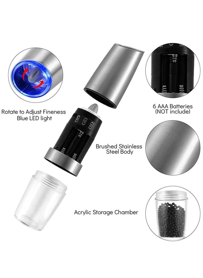 Electric Automatic Salt Grinder Pepper Grinder Home Kitchen Tools Electric Spice Salt Pepper Mill  - Image 2