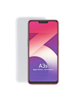 Case Cover TPU Phone Case For OPPO A3s Frosted White