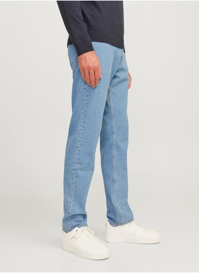 JJ Rebel by Jack and Jones Mid Rise Regular Fit Jeans  - Image 5