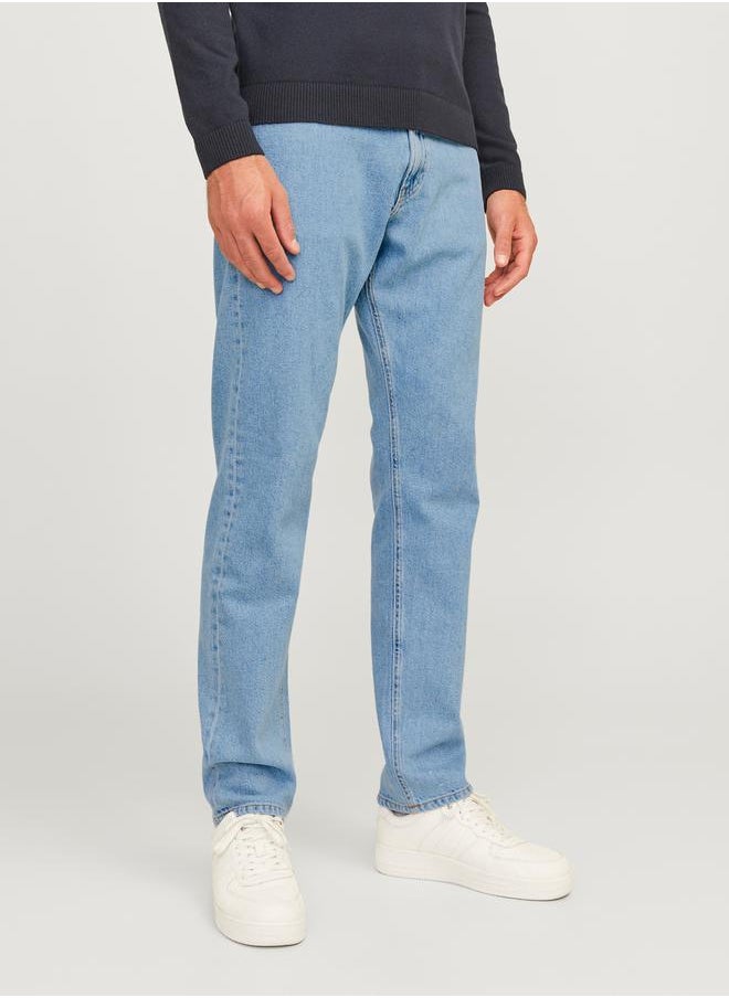 JJ Rebel by Jack and Jones Mid Rise Regular Fit Jeans  - Image 3