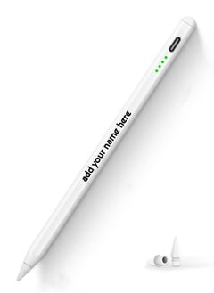 Theodor Customized 2nd Gen Pen, iPad Pencil, Stylus Pen for Apple iPad 10/9/8/7/6, iPad Pro 11/12.9, All iPad 2018-2024, Tilt Sensitivity and Palm Rejection, Magnetic Attachment, White  - Image 1
