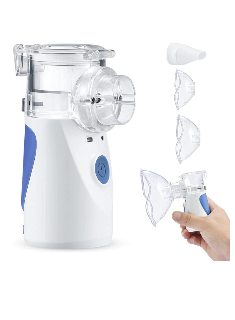 McDou Handheld portable nebulizer Home travel ultrasonic humidifier Handheld mini nebulizer for adults and children Steam mesh nebulizer - Image 1