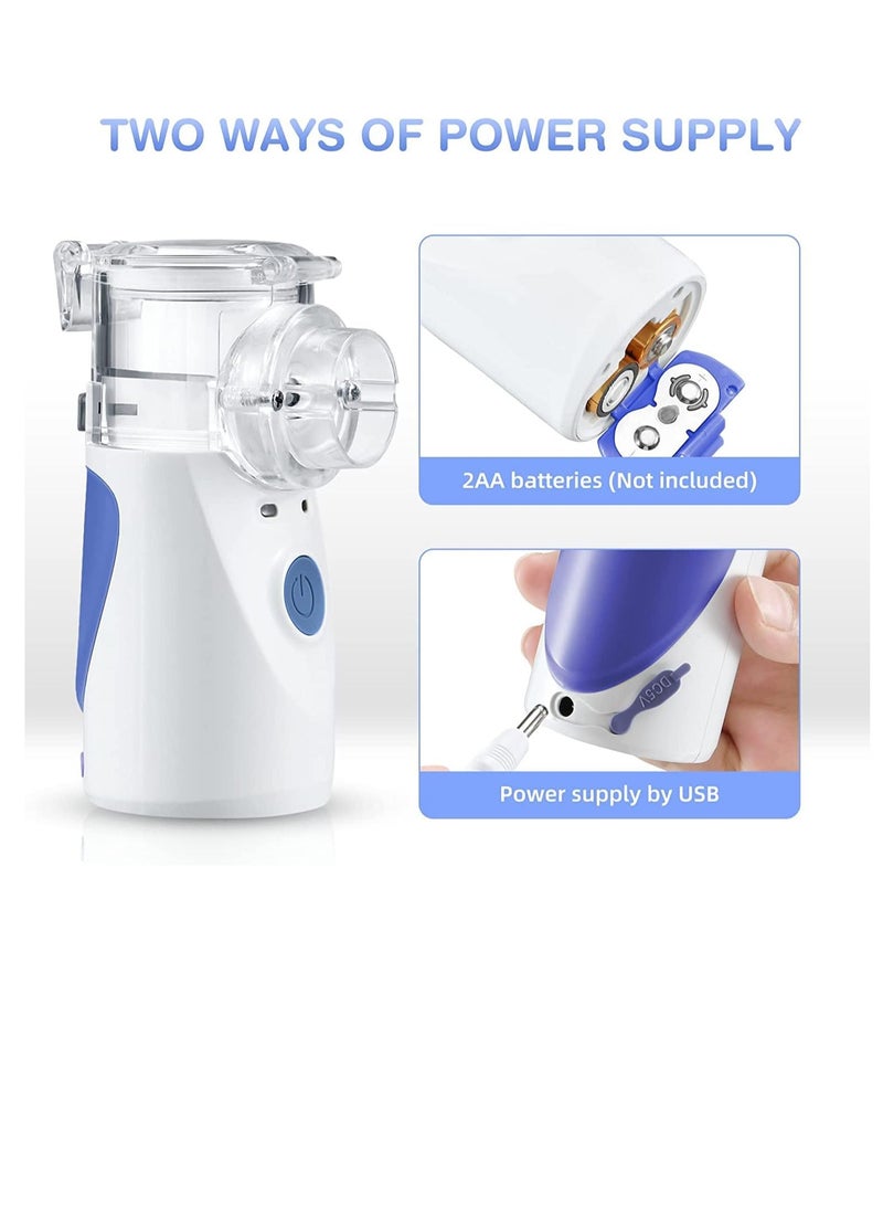 McDou Handheld portable nebulizer Home travel ultrasonic humidifier Handheld mini nebulizer for adults and children Steam mesh nebulizer - Image 2