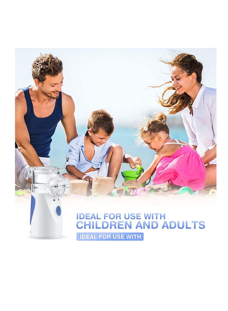 McDou Handheld portable nebulizer Home travel ultrasonic humidifier Handheld mini nebulizer for adults and children Steam mesh nebulizer - Image 3