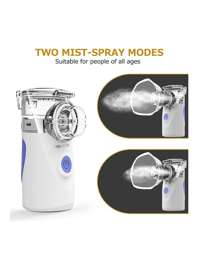 McDou Handheld portable nebulizer Home travel ultrasonic humidifier Handheld mini nebulizer for adults and children Steam mesh nebulizer - Image 5