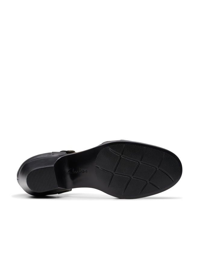 clarks Women's Emily 2 Ketra Pump, Black Leather, 9, Black Leather, 9 - Image 4