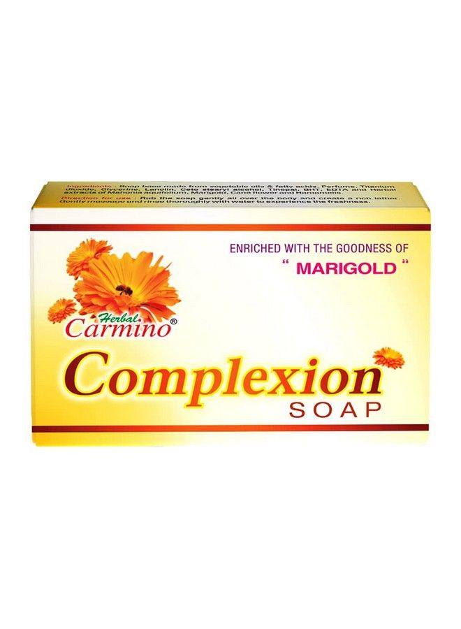 Carmino® Herbal Complexion Soap- Enriched with the Goodness of "Marigold"| 75g - Image 1