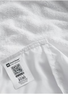 Master Home Textile Waterproof Mattress Protector, For Double Size Bed, Fitted Sheet Style Mattress Cover with 35 cm deep pocket, Washable and Comfortable  - Image 5