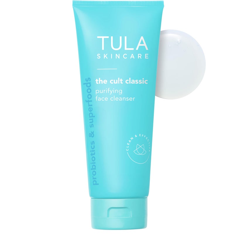TULA Skin Care Cult Classic Purifying Face Cleanser  Supersize Gentle and Effective Face Wash Makeup Remover Nourishing and Hydrating 67 oz