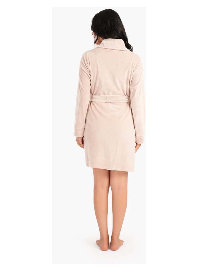 Carina - Shawl Collar Short Robe - Image 1