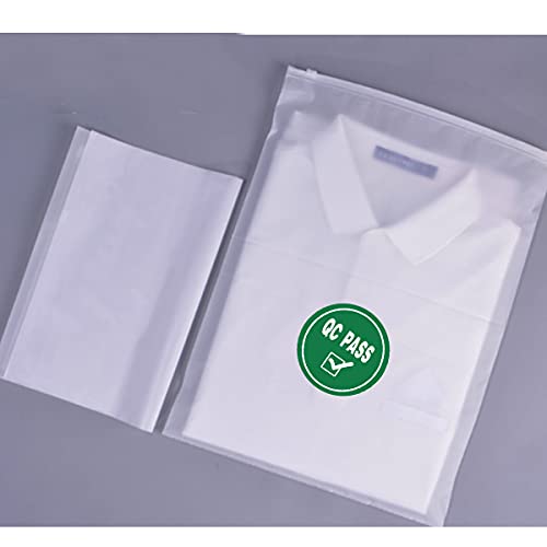 Besttile Inventory Stickers Labels,QC Pass Stickers for Quality Control Inventory WarehouseGreen QC Pass Sticker Label,2inches 500Pcs. - Image 3