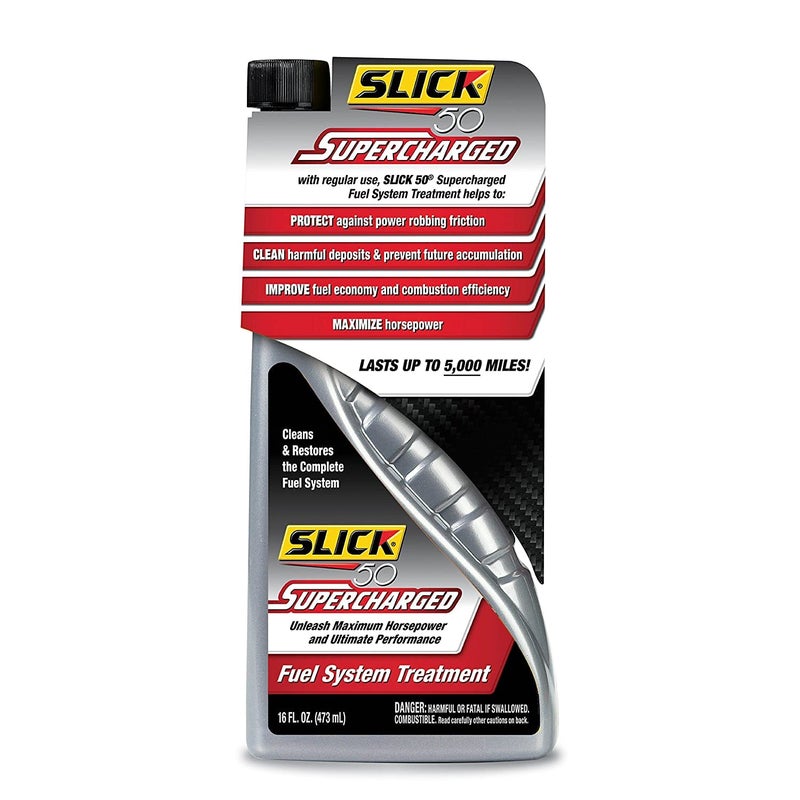 Slick 50 40206016 Supercharged Fuel System Treatment 16Ounce