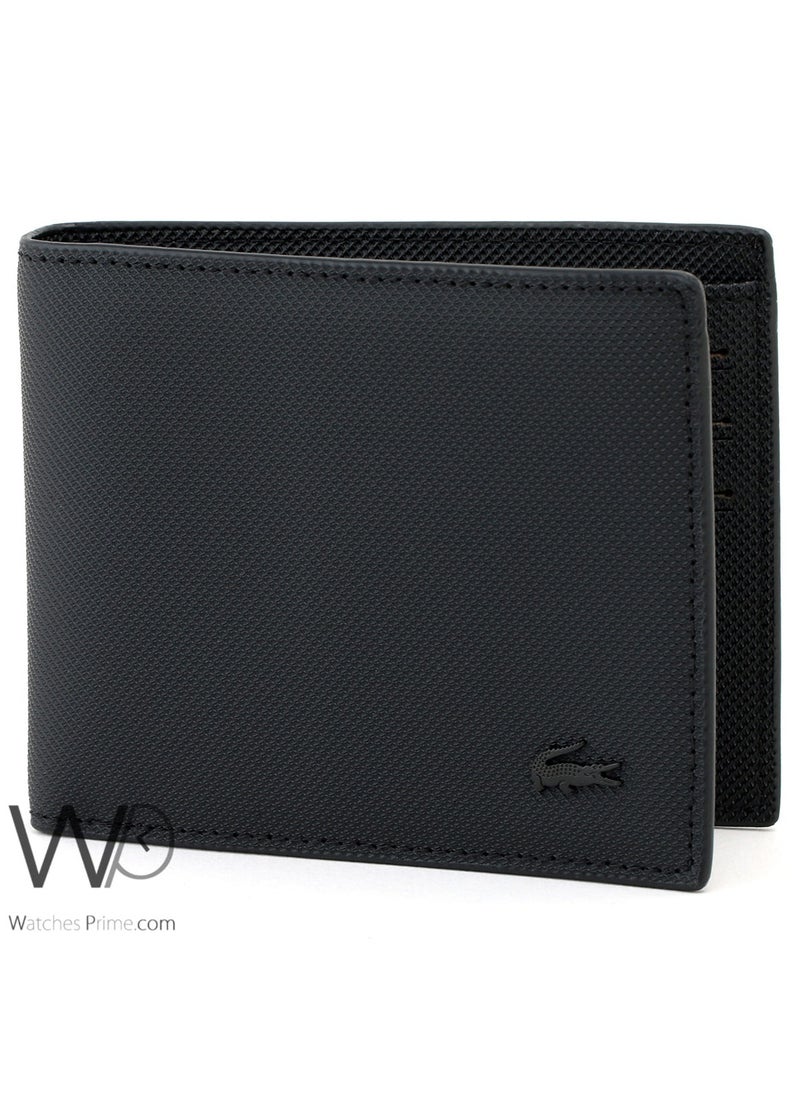 LACOSTE - Lacoste Men's Black Wallet and Belt Set - Image 1