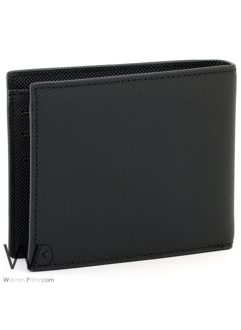 LACOSTE - Lacoste Men's Black Wallet and Belt Set - Image 1