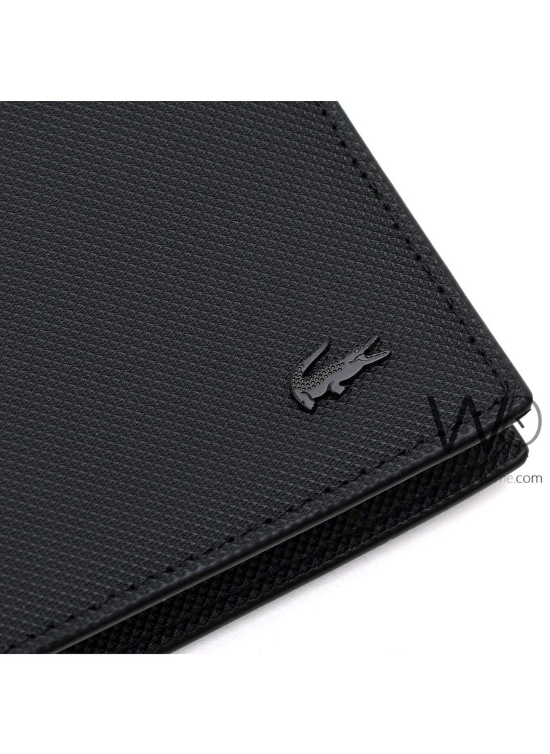 LACOSTE - Lacoste Men's Black Wallet and Belt Set - Image 1