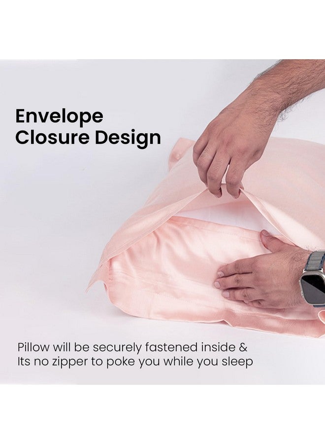 Mush طقم أغطية وسائد موش من الخيزران مكون من 2 | غطاء وسادة 100% من الخيزران للشعر والبشرة | أغطية وسائد قابلة للتنفس، ناعمة كالحرير وباردة للنوم الحار والتعرق الليلي | 17"x27" (لافندر، كينغ) - Image 5