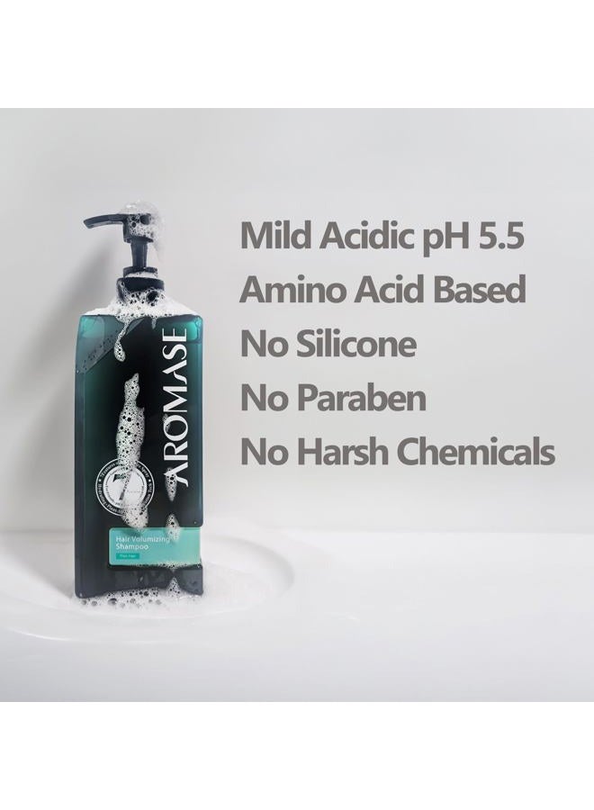 AROMASE Hair Volumizing Essential Shampoo, perfect for thin hair, enhances volume and fullness for more vibrant look. - Image 5