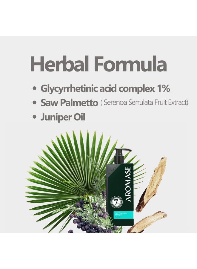 AROMASE Hair Volumizing Essential Shampoo, perfect for thin hair, enhances volume and fullness for more vibrant look. - Image 4