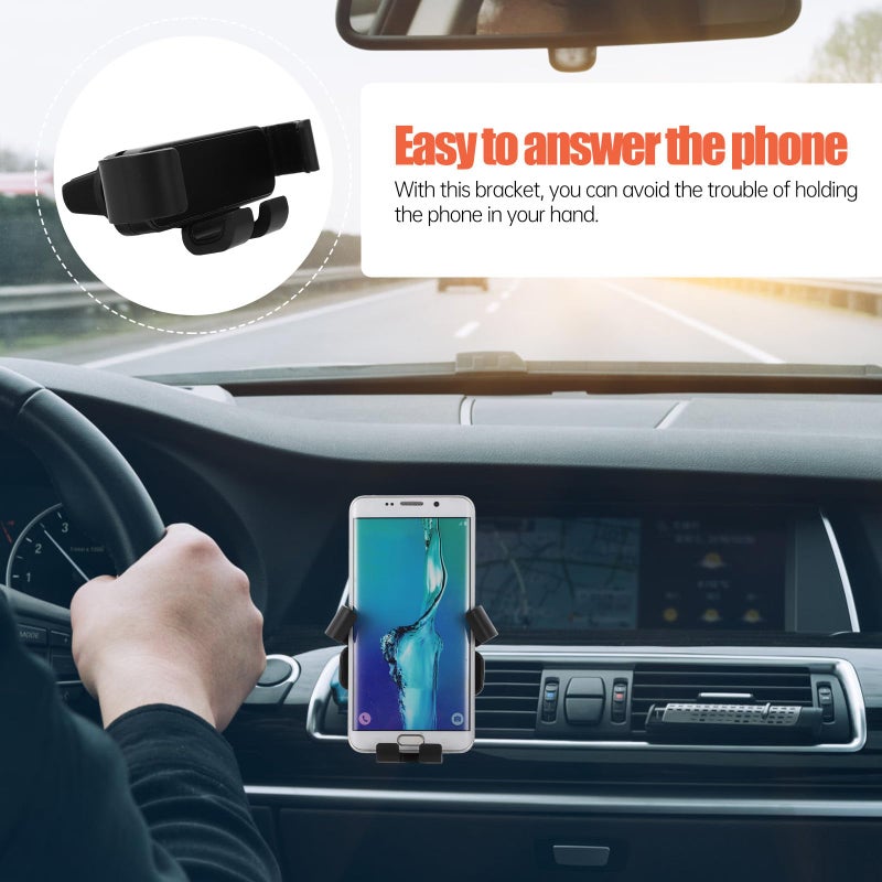 Universal Car Air Vent Phone Holder Rotating Stand For Hands Free Driving - Image 5