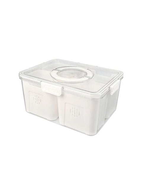 Food Storage Box Saver Containers Food Grade Multi compartment PET Refrigerator Food Storage Container Kitchen