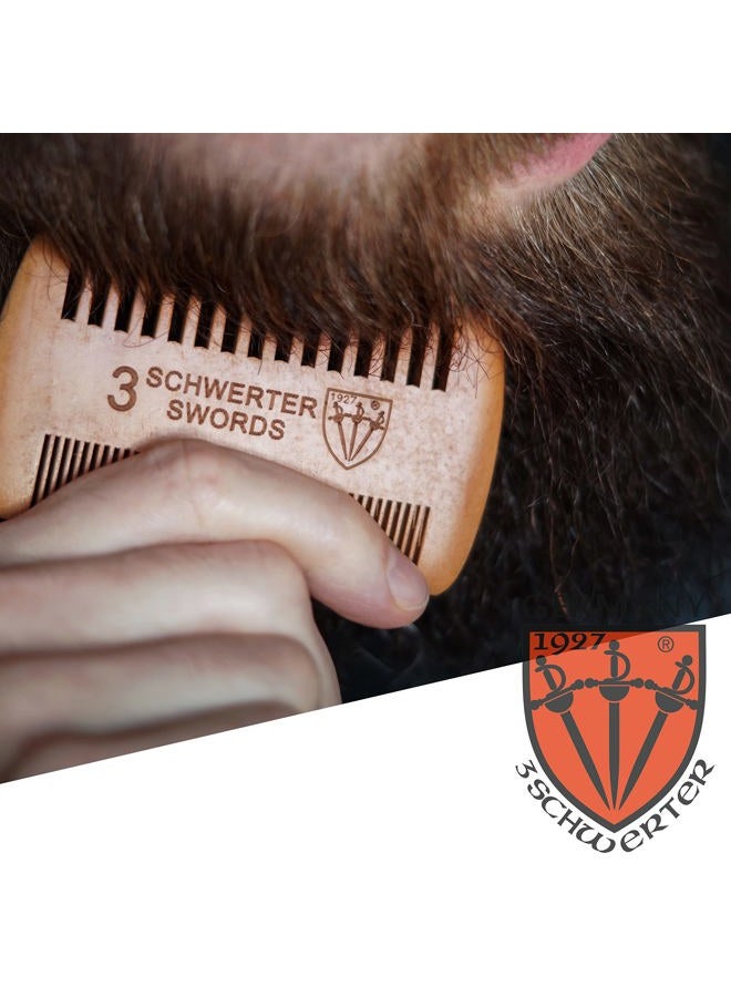 3 Swords Germany – beard mustache care comb (VGW) - Image 2