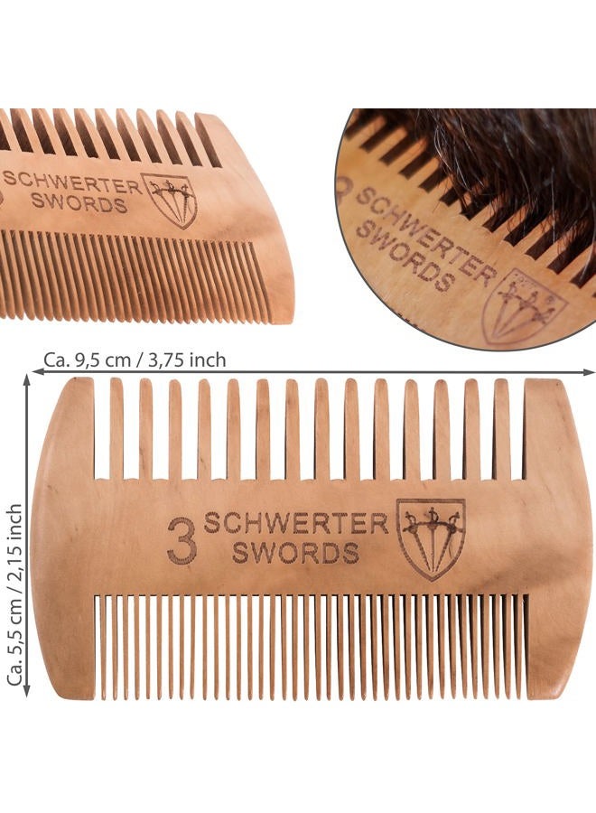 3 Swords Germany – beard mustache care comb (VGW) - Image 5