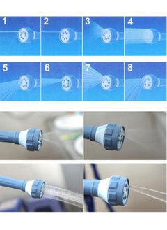 Toshionics 8 in 1 High Pressure Water Cannon Turbo Spray Gun Car Washer  - Image 5
