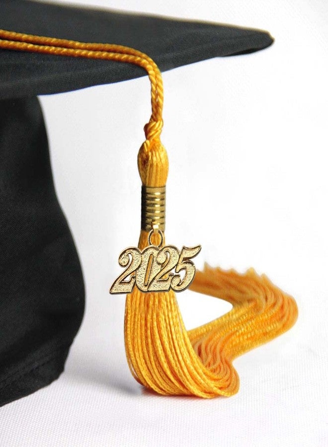 Endea Graduation Single Color Tassel with Gold Date Drop (Gold, 2025) - Image 4