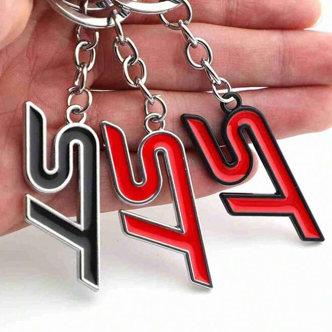 Metal ST Style Car Keychain Key Ring Holder For Ford Focus Fiesta Kuga Mondeo Ecosport Fusion Vehicle Accessories