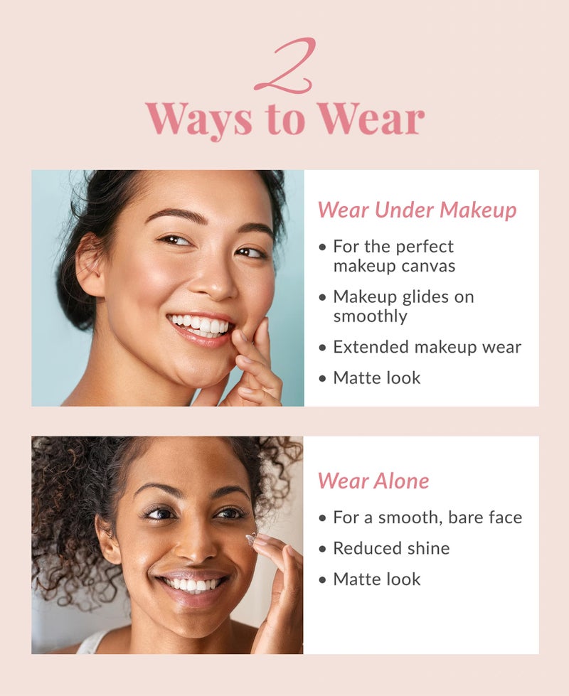 DHC Velvet Skin Coat, Mattifying Makeup Primer, Powder-Gel Formula, Minimizes look of pores, fine lines, and Imperfections, All skin types, Fragrance and Colorant Free, 0.52 oz. Net wt - Image 4